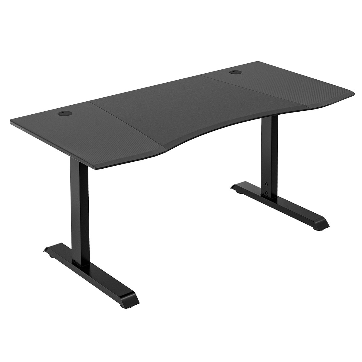 ESCRITORIO GAMER HARDCORE TIPO FIBRA DE CARBONO 4TUNE