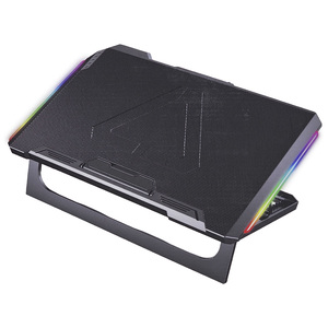 BASE REFRIGERANTE CON LUCES RGB, DBLE PUERTO USB