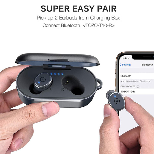 AUDIFONOS TOZO BLUETOOTH TWS TOZOT10BLU