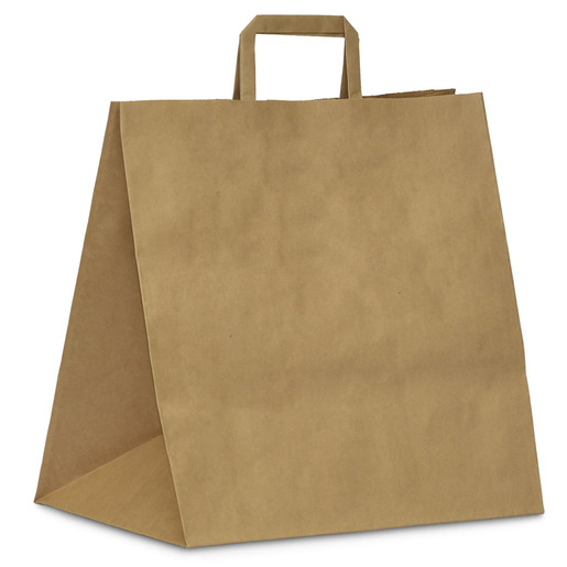 BOLSA CON ASA KRAFT (MEDIDA 41 X 34 X 16 CM)