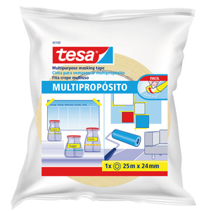 MASKING TAPE TESA 1" MULTIPROPOSITO 25MX 24MM MASKING TAPE TESA 1" MULTIPROPOSITO 25MX 24MM