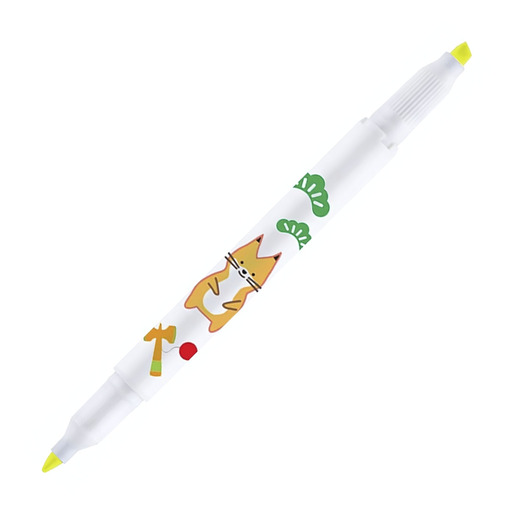 MARCADOR ZEBRA MILDLINER DOBLE PUNTA PET IT 1U (AMARILLO)