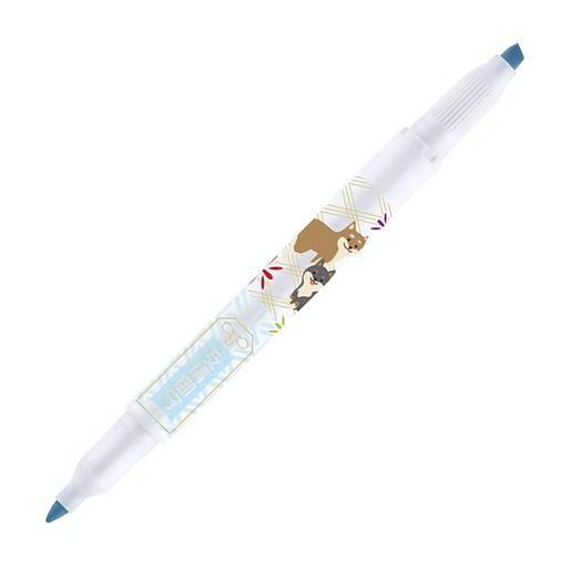 MARCADOR ZEBRA MILDLINER DOBLE PUNTA PET IT 1U (AZUL)