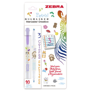 MARCADOR ZEBRA MILDLINER DOBLE PUNTA PET IT 3U