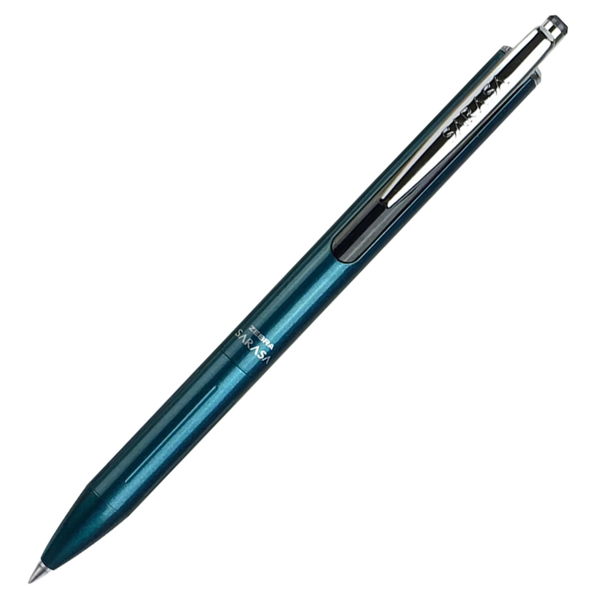 BOLIGRAFO ZEBRA GEL METALICO TINTA NEGRA 1U (TURQUESA)