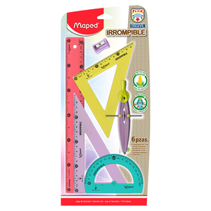 JUEGO GEOMETRIA MAPED MAIZ 6U JUEGO GEOMETRIA MAPED MAIZ 6U