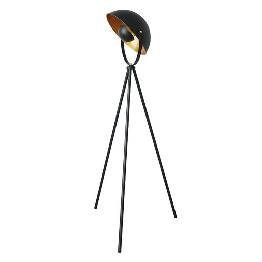 LAMPARA DE PIE TRIPODE DE ACERO 60LPT1184MVN