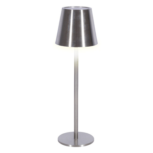 LAMPARA DE MESA TOUCH LED 3W PLATA  5DTTLLED11DCCCPL