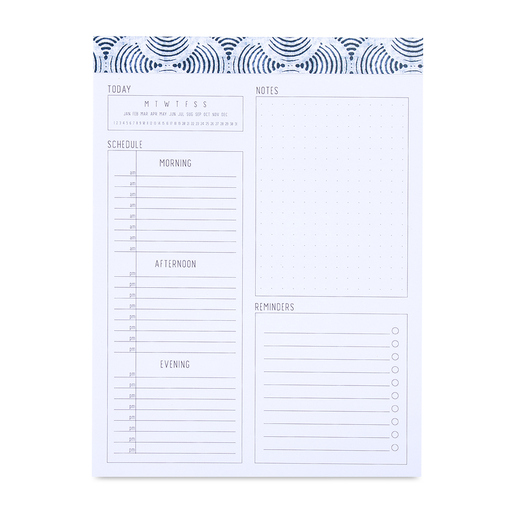 PLANIFICADOR DIARIO CRE8 60H COLECCION AZUL