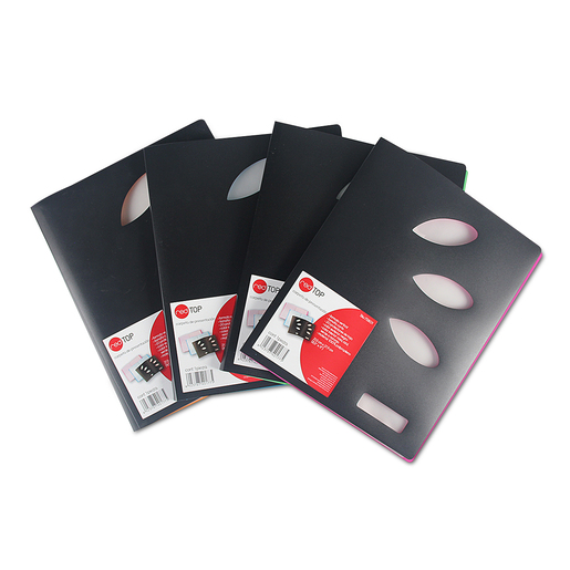 CARPETA DE PRESENTACION 20 PROTECTORES DE HOJA TCARTA