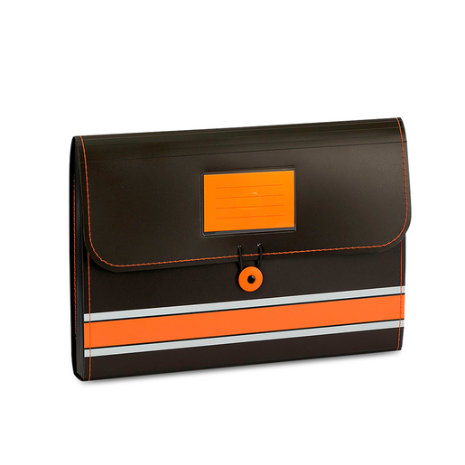 ARCHIVO EXPANDIBLE 13 BOLSILLOS IOFFICENARANJA IO-F402