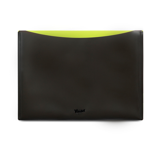 SOBRE 2 BOLSILLOS, TAMANO A4 AMARILLO IO-F300