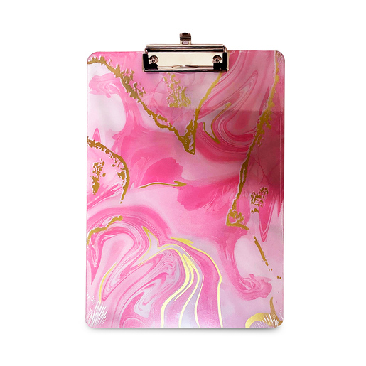 TABLA ACRILICO KYMA CARTA  MARMOLEADO ROSA