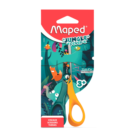 TIJERAS MAPED JUNGLE FEVER 12CM