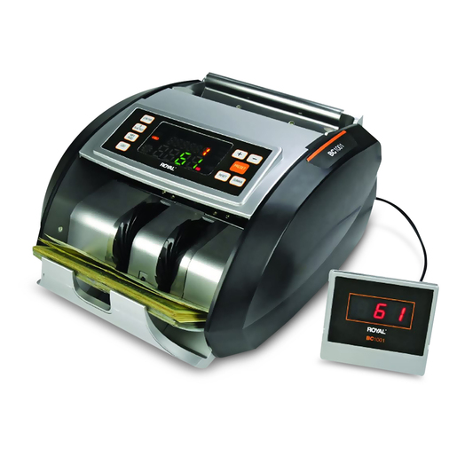 CONTADOR DE BILLETES ROYAL, DETECTA BILLETES ROTOS Y DOBLADOS BC1001
