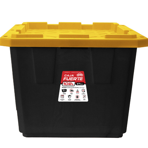 CAJA DE USO RUDO (102 LT) OP - NEGRO
