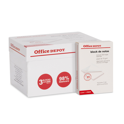 CUBO DE NOTAS OFFICE DEPOT CAJA