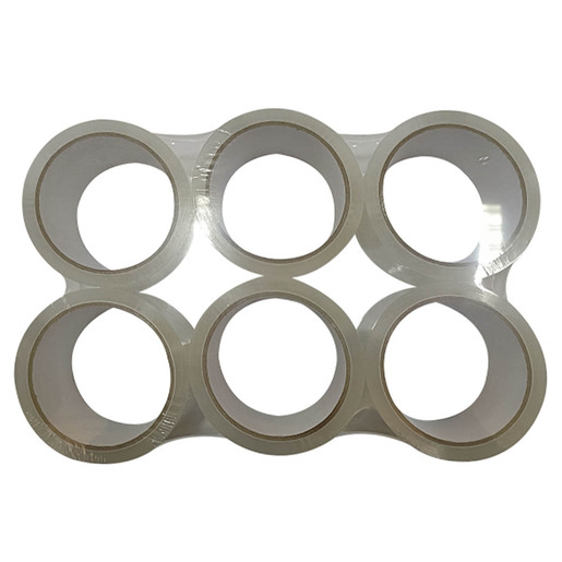 CINTA DE EMPAQUE OFFICE DEPOT TRANSPARENTE 6U (MEDIDAS 48MM X 50MTS)