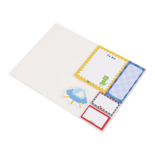 BANDERITAS ADHESIVAS ISTUDY 5 DISENOS 30H CADA DISENO CONCEPTO GAMER