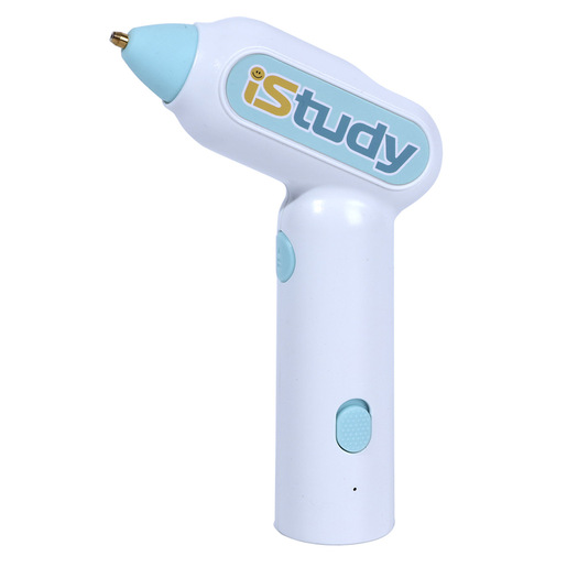 PISTOLA DE SILICON ISTUDY (SIN CORDON, RECARGABLE, PERFECTA PARA TRABAJOS DE ARTE, DECORACION Y DIY)