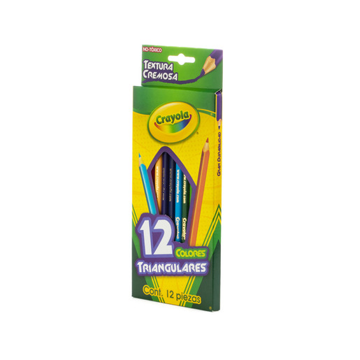LAPIECES DE COLORES TRIANGULARES C/12