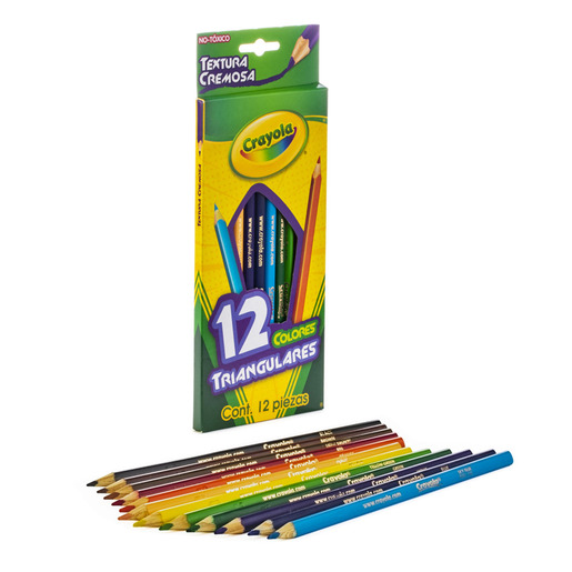 LAPIECES DE COLORES TRIANGULARES C/12
