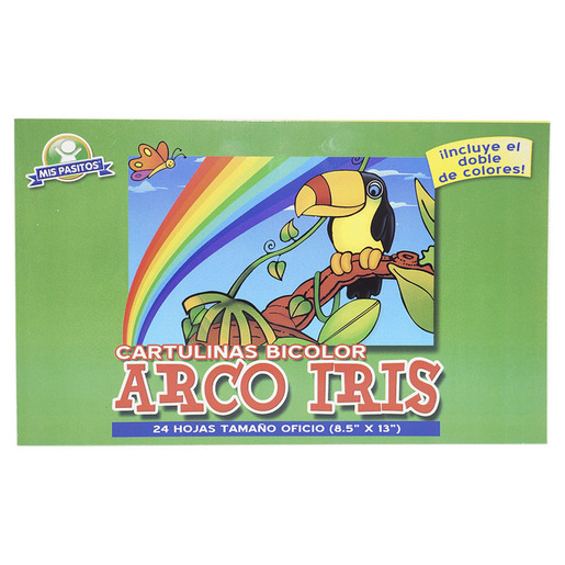 BLOCK DE PAPEL ARCO IRIS