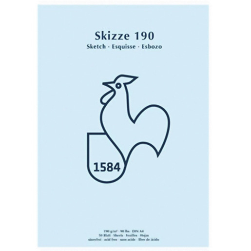 HAHMEMUHLE SKETCH A5 190 GR PZ