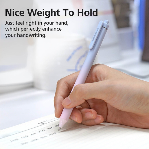 BOLIGRAFO GEL GRADIENT NEGRO 0.7MM WRITECH