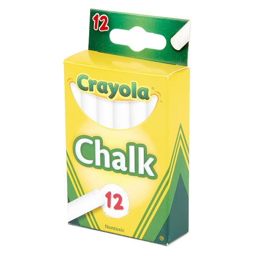 YESOS CRAYOLA BLANCO 12U