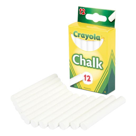 YESOS CRAYOLA BLANCO 12U