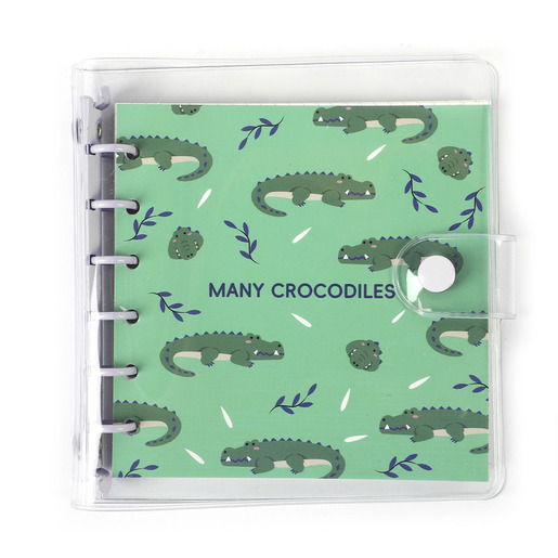 LIBRETA CUADRADA BEIFA COCODRILO 80GR 80H