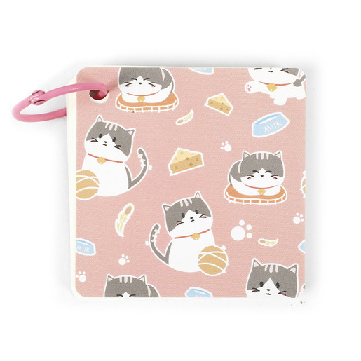 LIBRETA MINI CUADRADA BEIFA GATO 80GR 80H