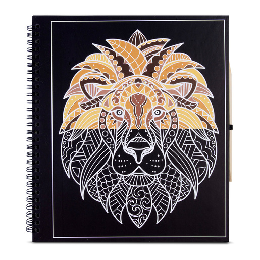 LIBRO DE ARTE CRE8 SCRATCH ART + STYLUS