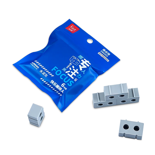 BORRADOR BLOCK COLORES ROJO, GRIS 6U