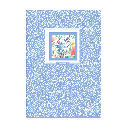LIBRETA MAKE NOTES A5 40H COLECCION FLORES SILVESTRES