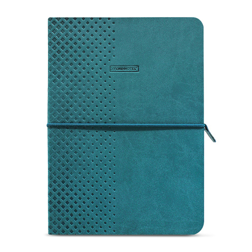 LIBRETA MAKE NOTES A5 96H CON ELASTICO COLECCION ONE COLOR OCEAN