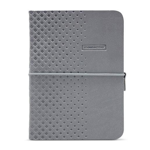 LIBRETA MAKE NOTES A6 96H CON ELASTICO COLECCION ONE COLOR GRIS