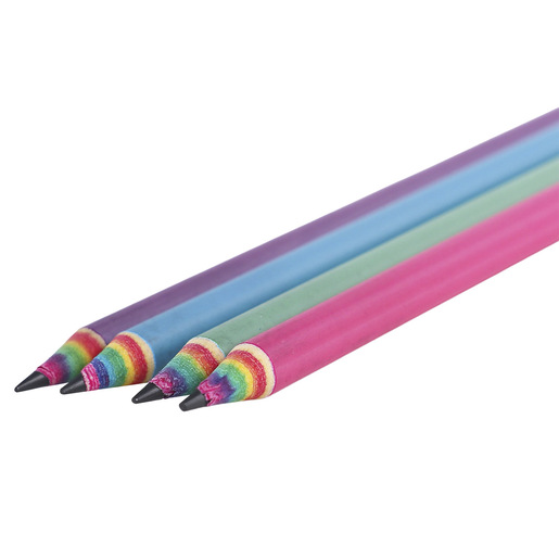 LAPIZ DE GRAFITO ISTUDY HB ARCOIRIS 4U