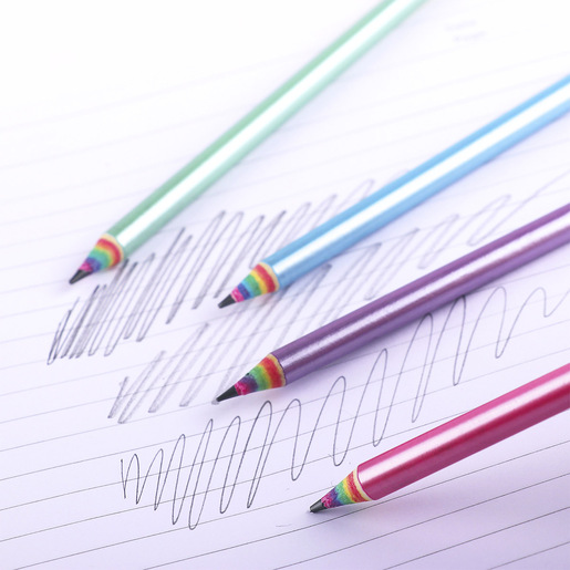 LAPIZ DE GRAFITO ISTUDY HB ARCOIRIS 4U