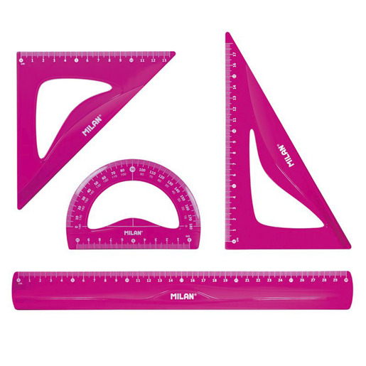 REGLA MILAN FELXIBLES SERIE ACID ROSA
