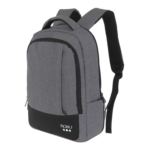 MOCHILA PARA LAPTOP MOLVU U2 GRIS OSCURO