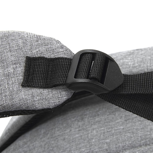 MOCHILA PARA LAPTOP MOLVU U2 NEGRO CON GRIS CLARO