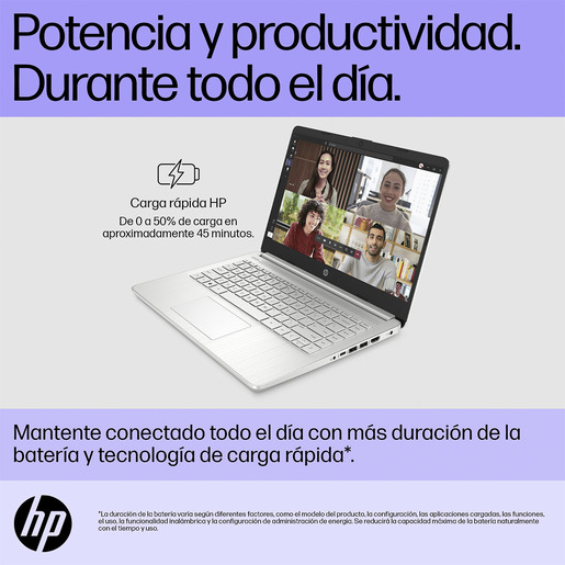 COMPUTADORA LAPTOP HP 14-DQ5014LA