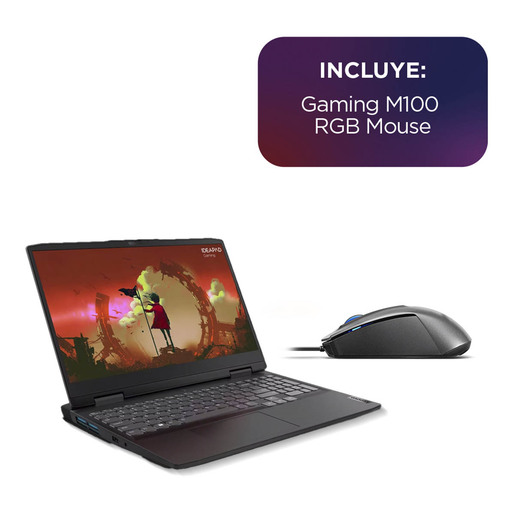 COMPUTADORA LAPTOP LENOVO GAMING 3 RYZEN 7