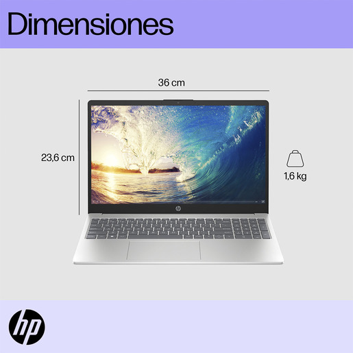 COMPUTADORA LAPTOP HP 15-FD0059LA - CORE I5