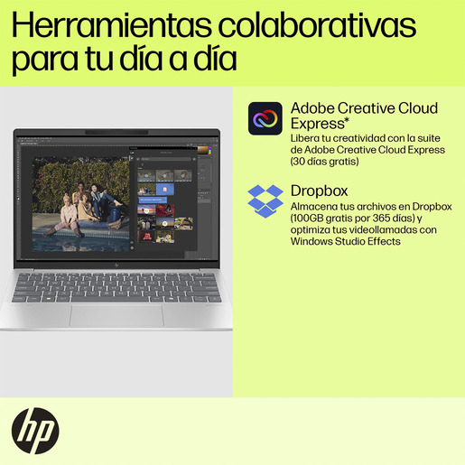 COMPUTADORA LAPTOP HP 13-BG0002LA - RYZEN 5 - 16GB -512GB -W11H