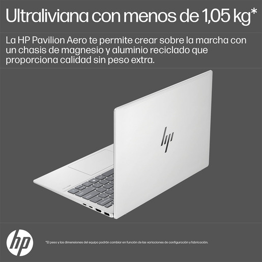 COMPUTADORA LAPTOP HP 13-BG0002LA - RYZEN 5 - 16GB -512GB -W11H