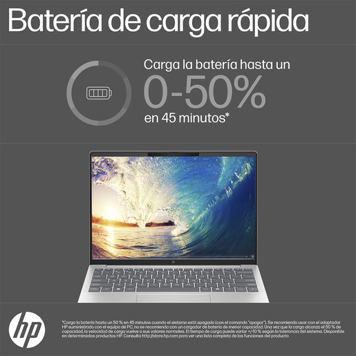 COMPUTADORA LAPTOP HP 13-BG0002LA - RYZEN 5 - 16GB -512GB -W11H