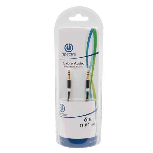 CABLE SPECTRA STEREO 3.5 MM 53587